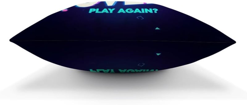 Moslion Game Pillow Cover Vintage Video Games Throw Pillow Case 18x18 Inch Cotton Linen Square Cushion Decorative Cover for Sofa Bedroom Green - Image 5